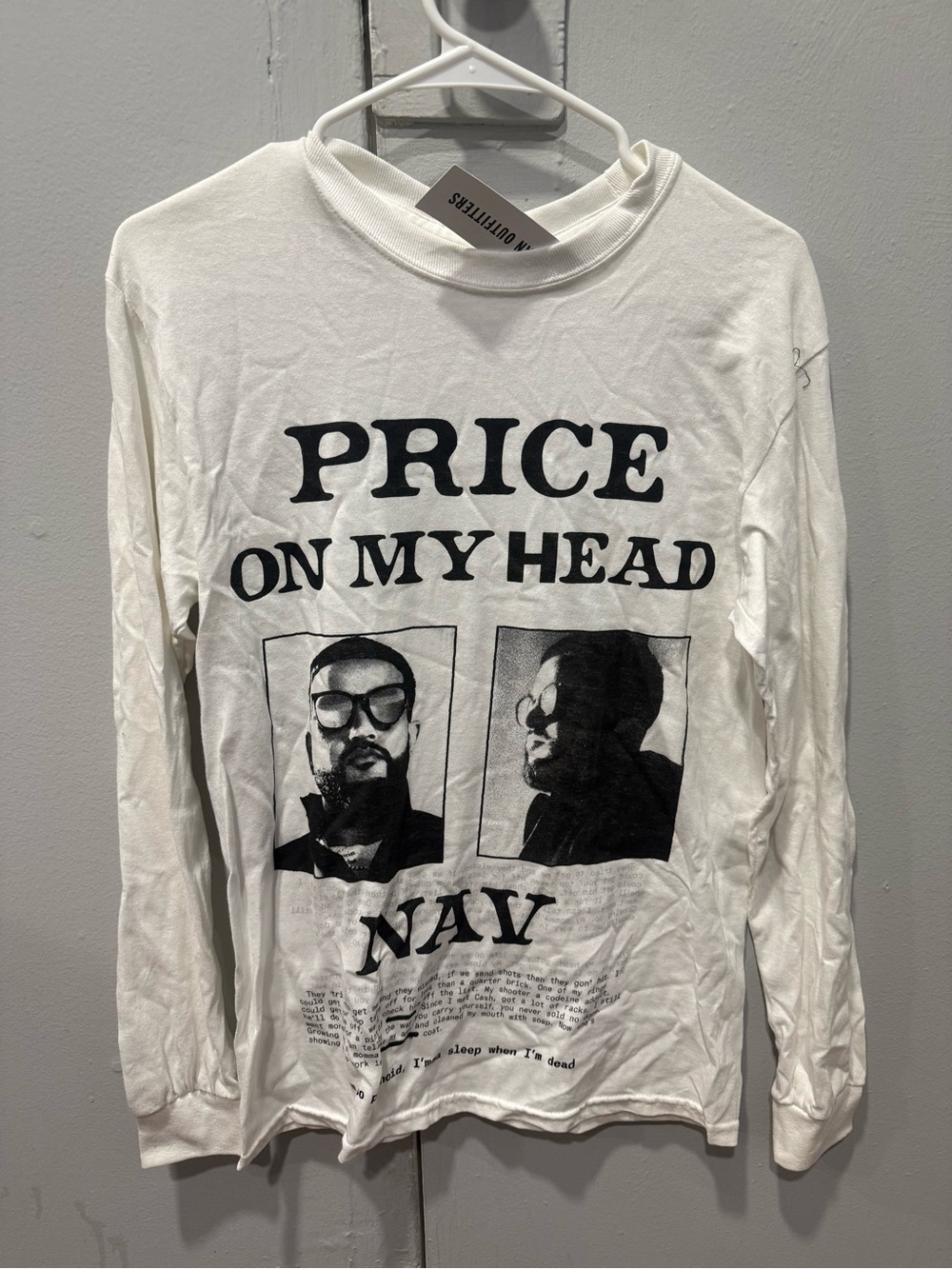 Urban outfitters Nav graphic long sleeve tee S
